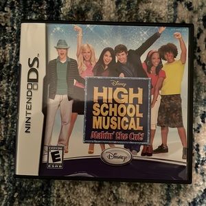 High school musical DS game
